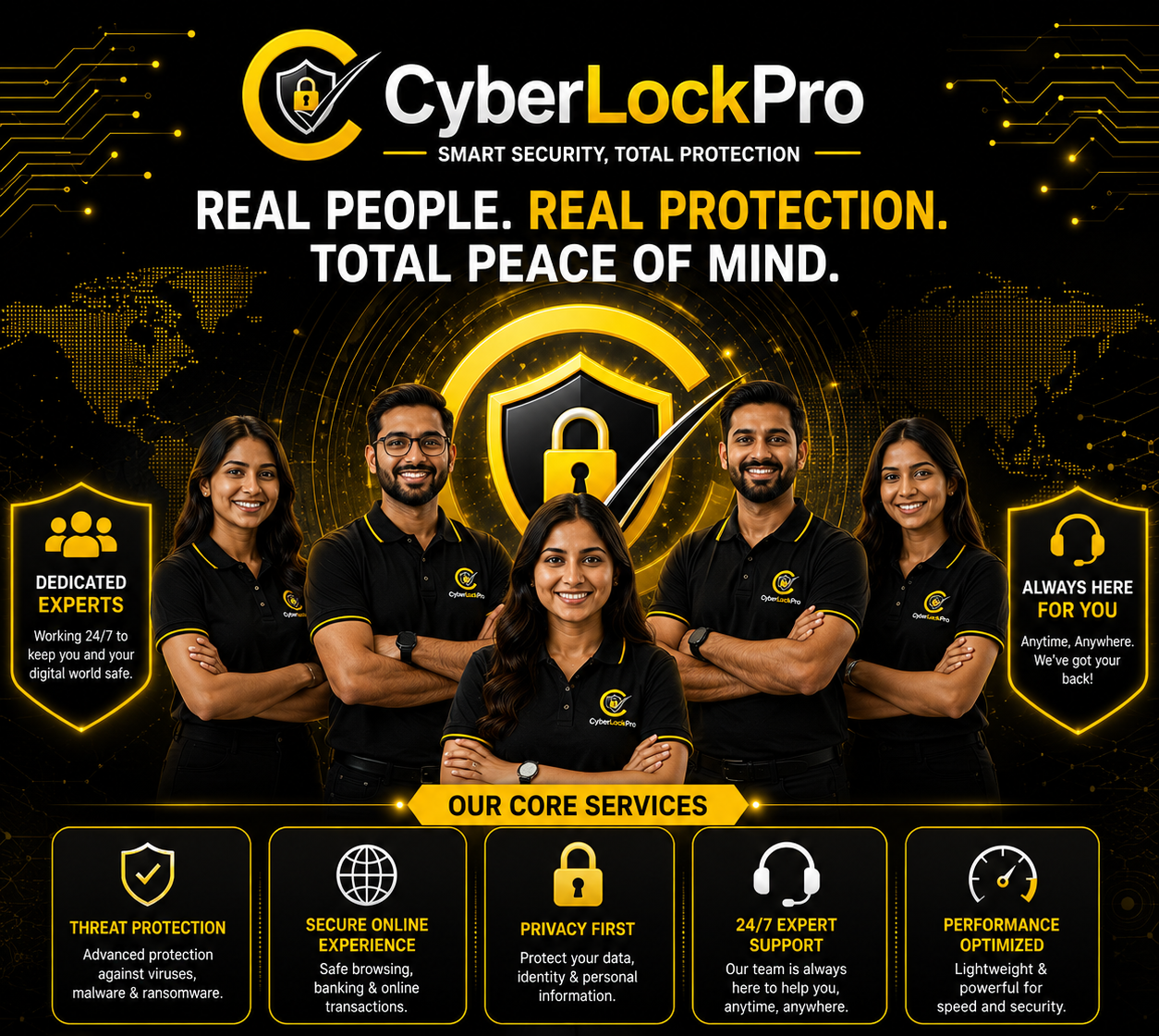 CyberLockPro Antivirus Customer Support Team