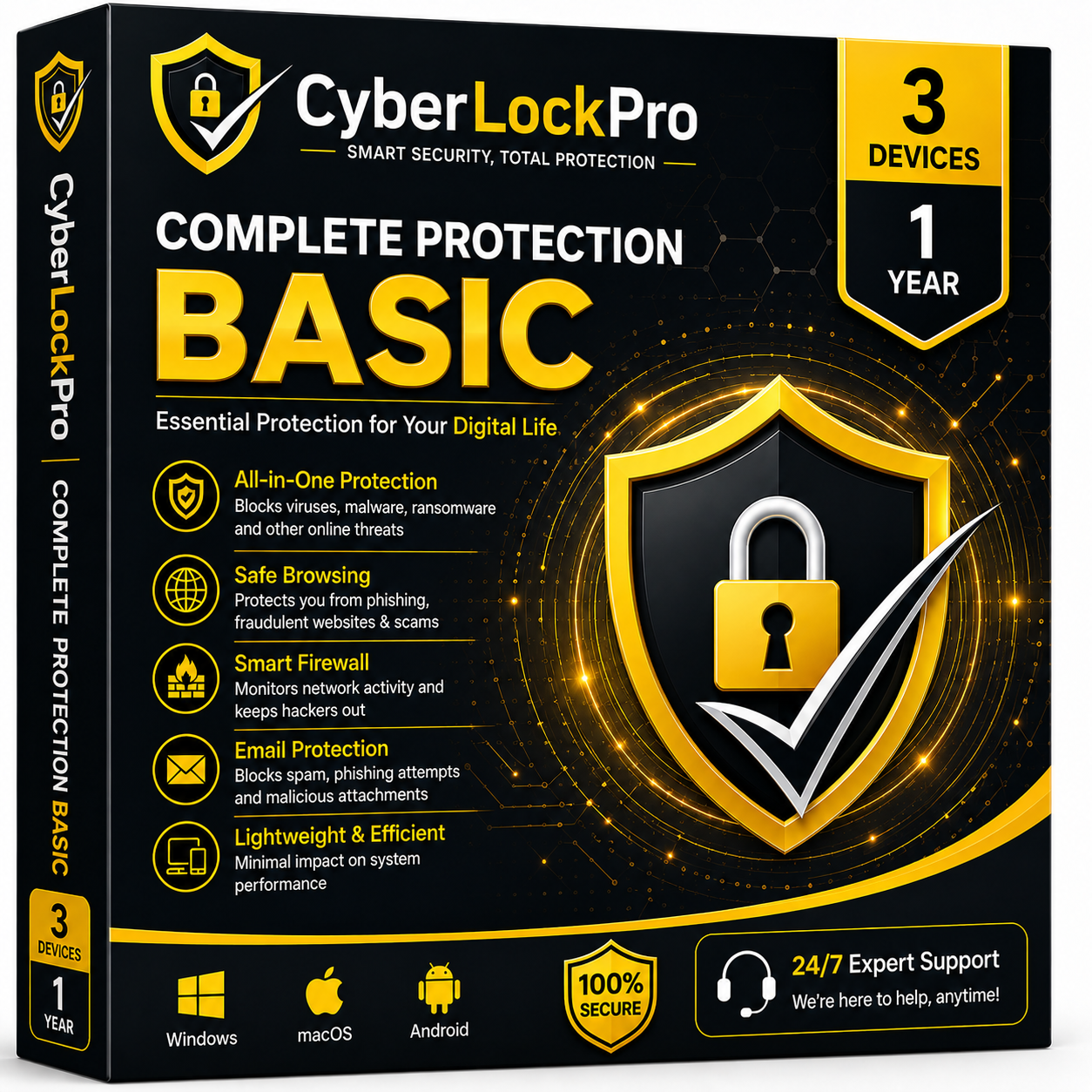 CyberLockPro Complete Protection Basic