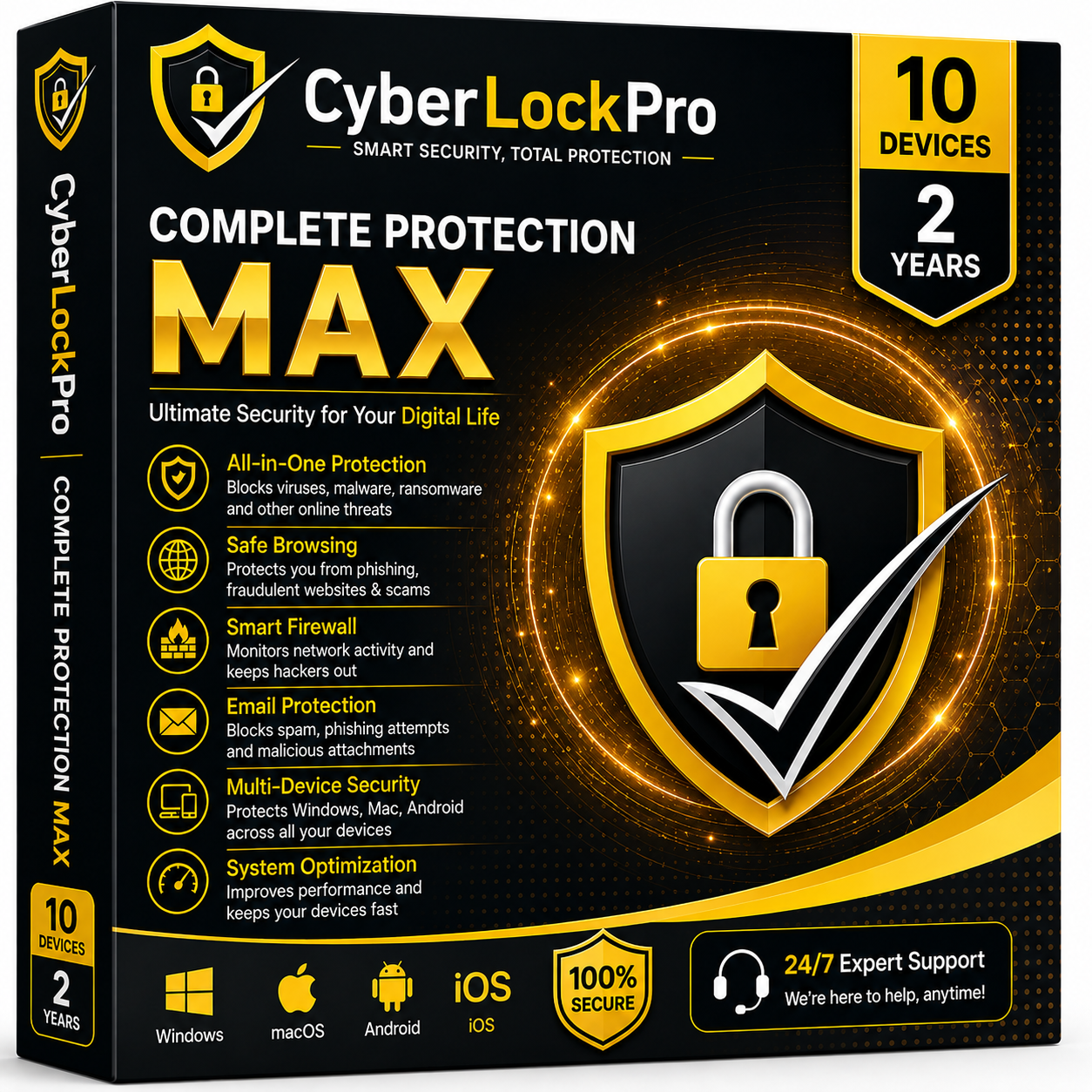CyberLockPro Complete Protection Max