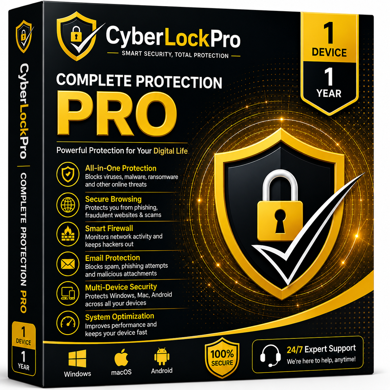 CyberLockPro Complete Protection Pro