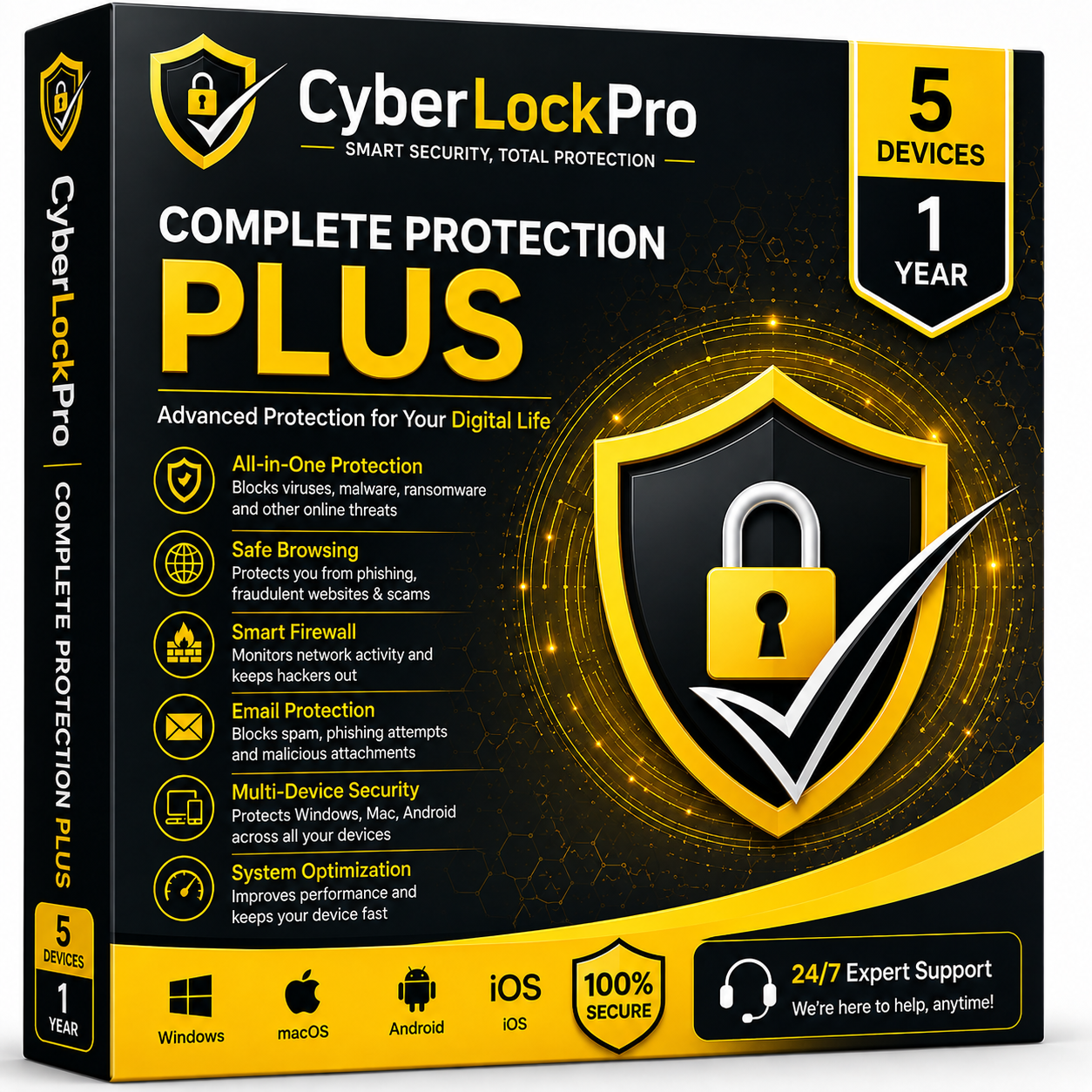 CyberLockPro Complete Protection Plus
