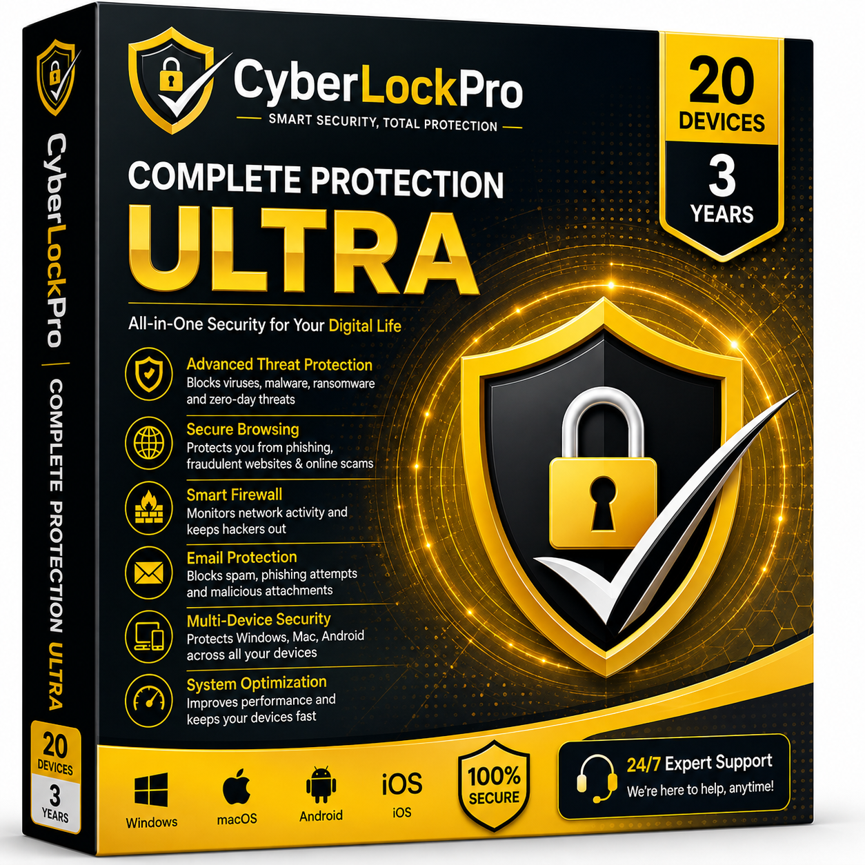 CyberLockPro Complete Protection Ultra